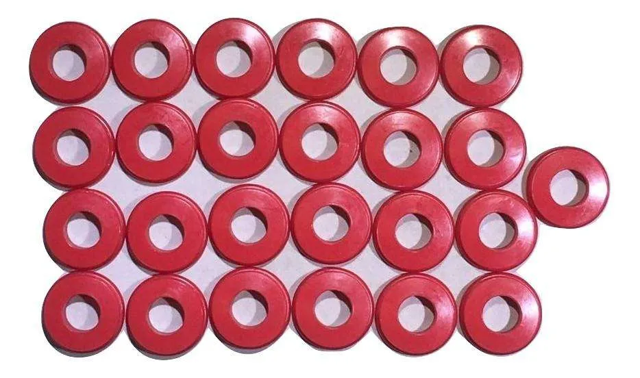 Polyurethane Gladhand Seals Red 25 Pack | UGS25RD