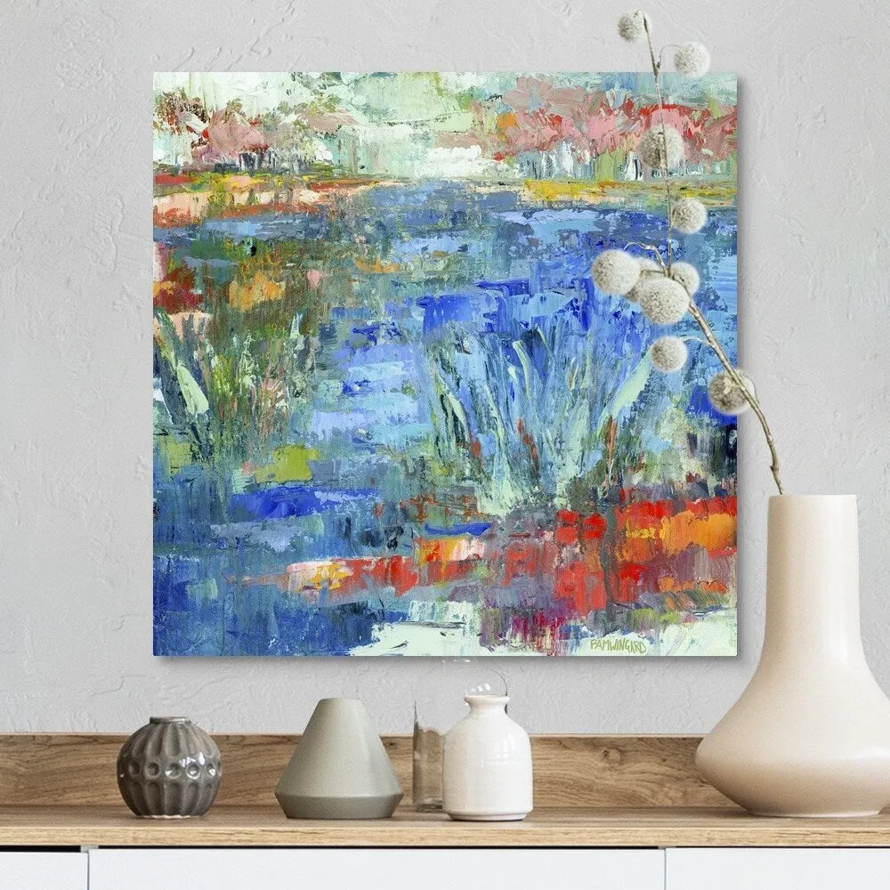 "Blue Marsh" Canvas Wall Art