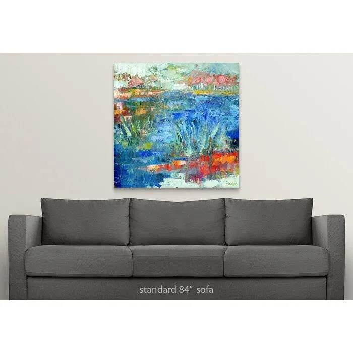 "Blue Marsh" Canvas Wall Art