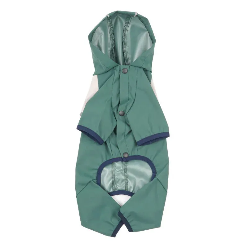 Rainproof Reflective Four-Legged Dog Raincoat