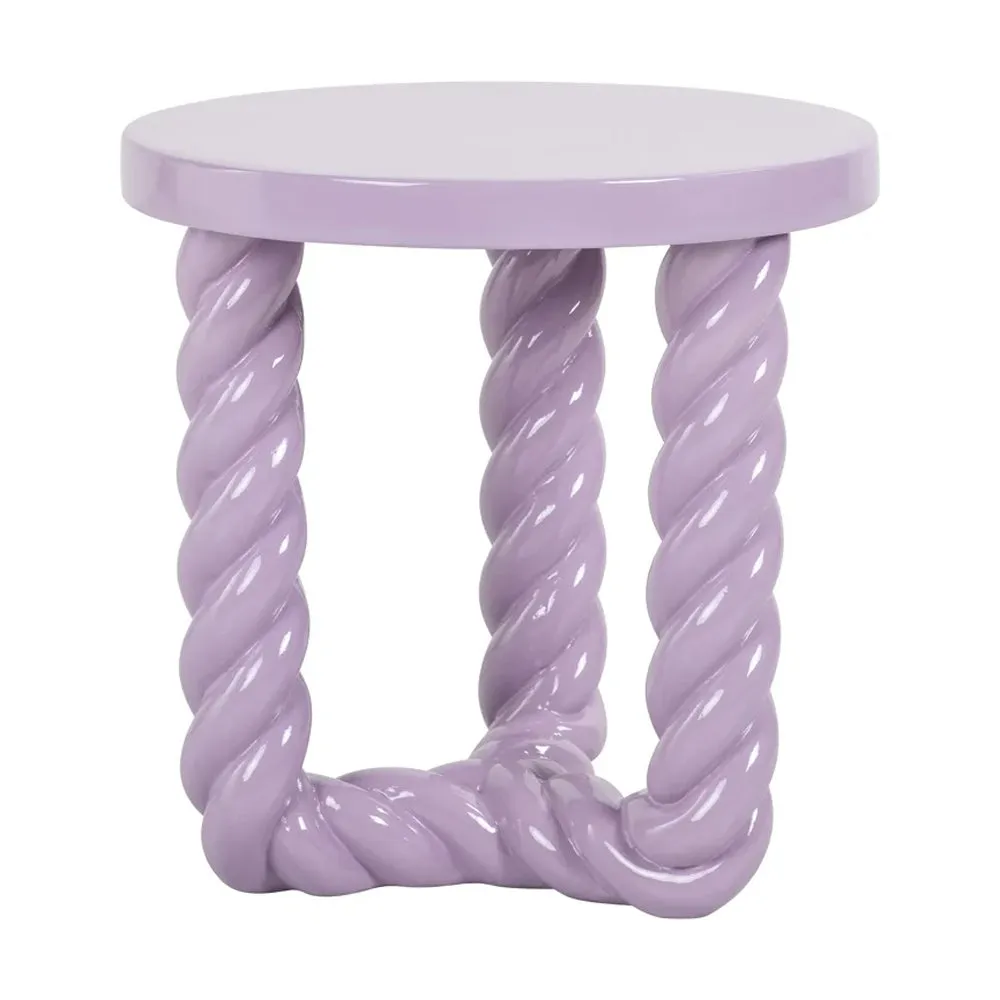 Richmond Interiors Rosly Side Table – Purple