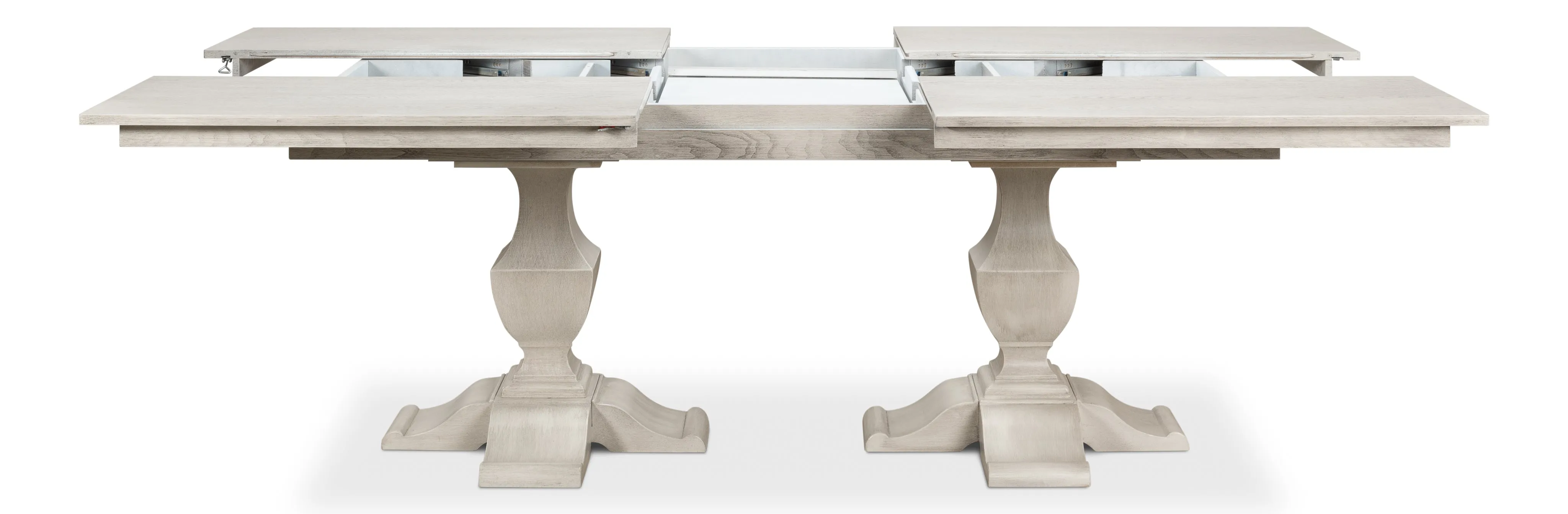 Sarreid - Cambiare Dining Table  Ivory Bianca - Ivory - Contemporary