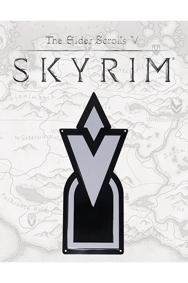 The Elder Scrolls Skyrim Quest Marker Tin Sign