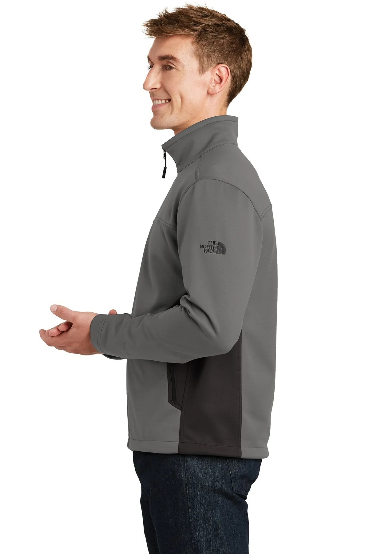 The North Face Ridgewall Soft Shell Jacket Asphalt Grey/ TNF Black