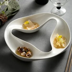 Tri-Swirl Fusion Serving Bowl