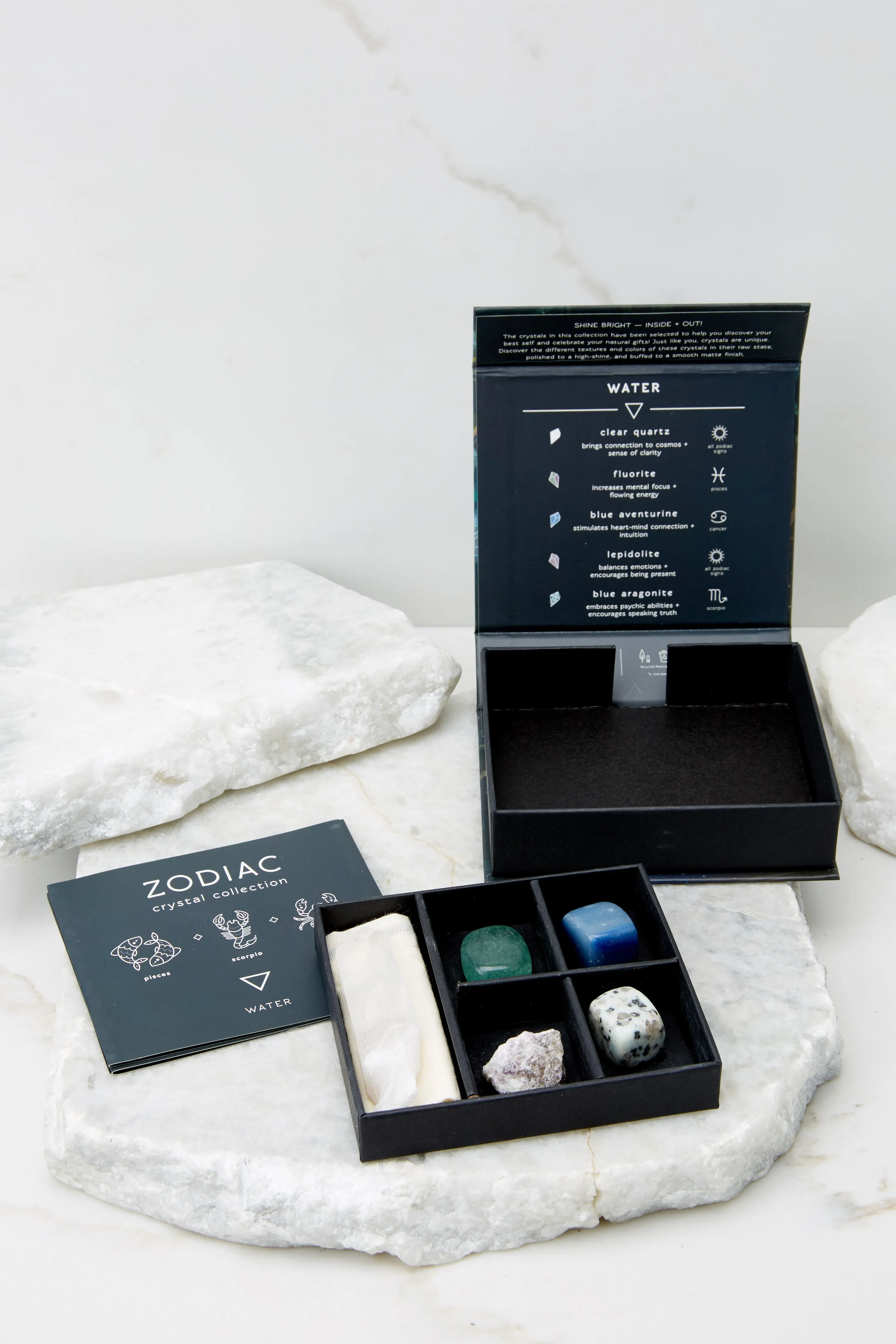 Water Zodiac Crystal Collection