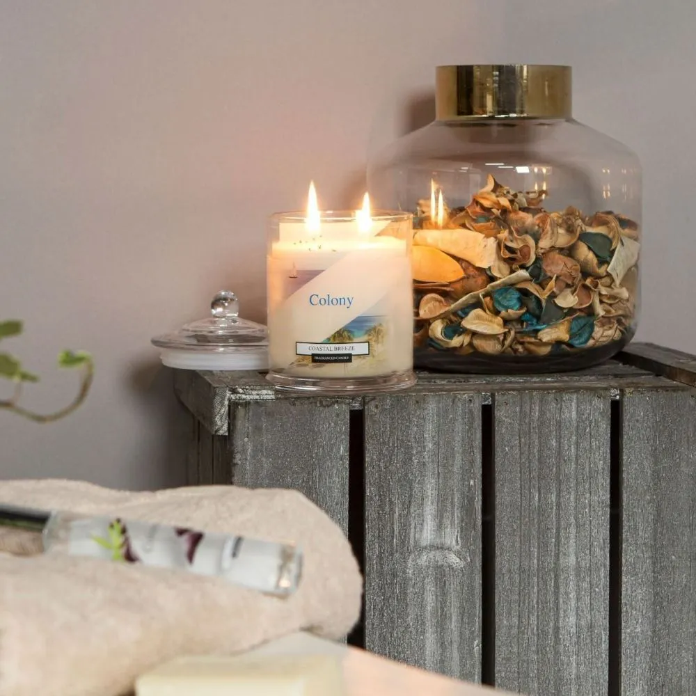 Wax Lyrical Coastal Breeze Large Jar Candle